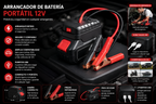 Arrancador de Batería Portátil 12V
