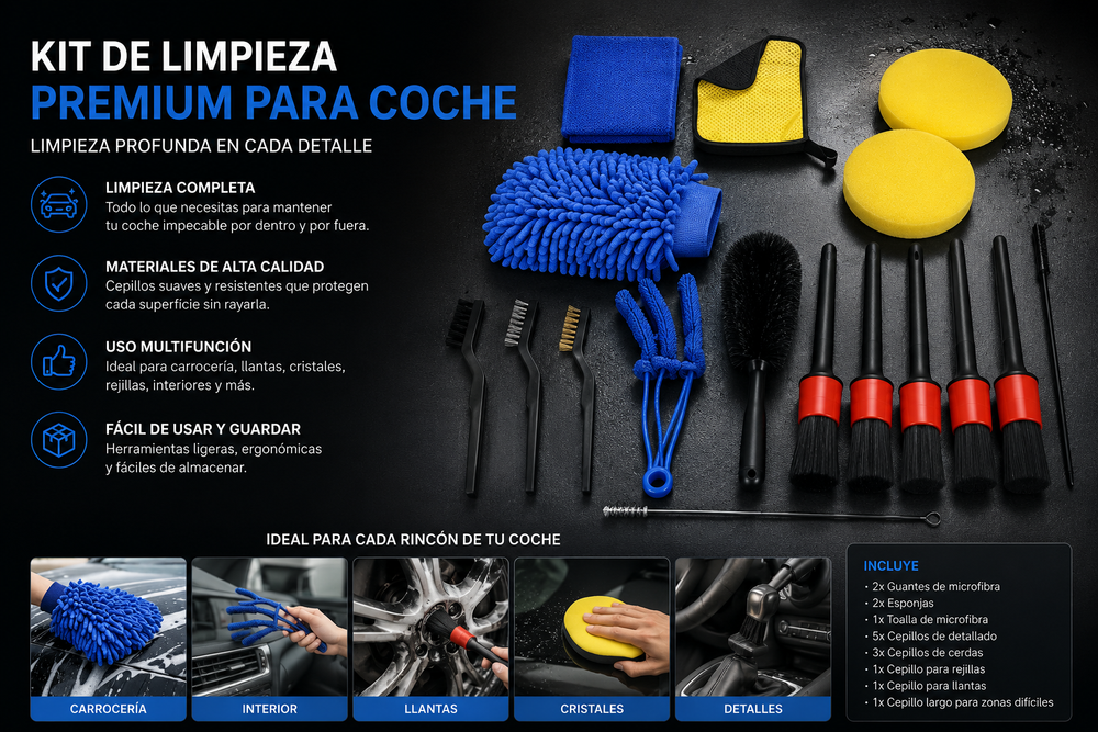 Kit Completo de Detailing Premium