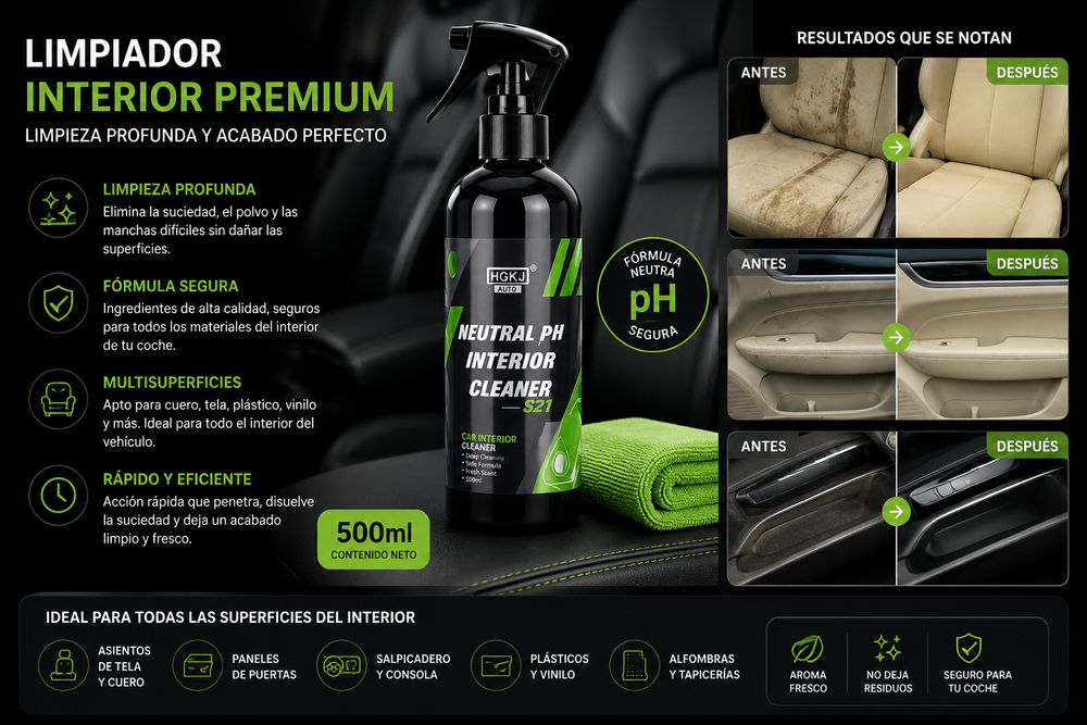 Limpiador Premium para Interiores