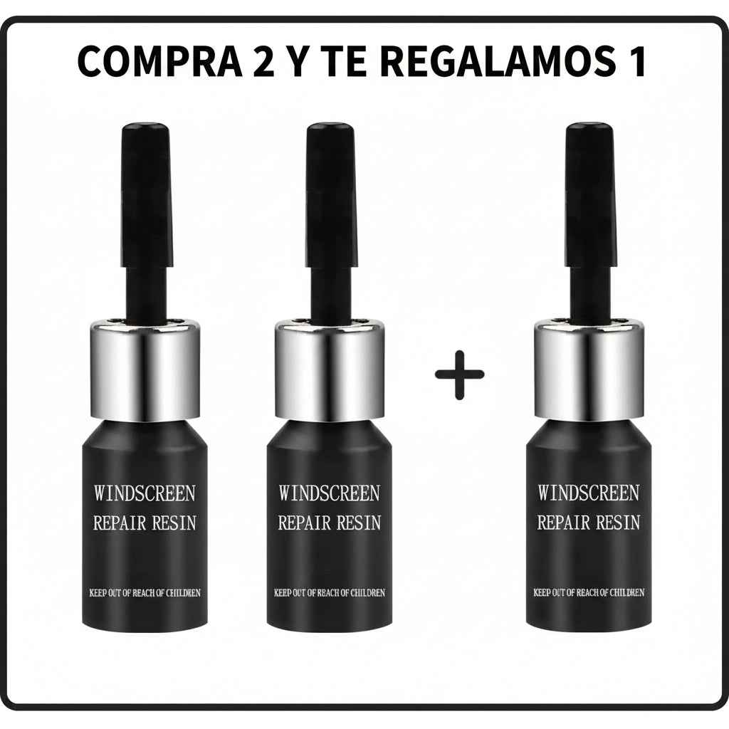 Kit Reparador de Cristales para Coche