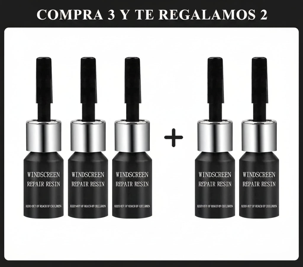 Kit Reparador de Cristales para Coche